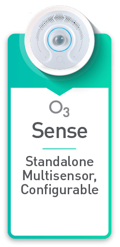 O3 Sense Standalone Multisensor, Configurable Graphic